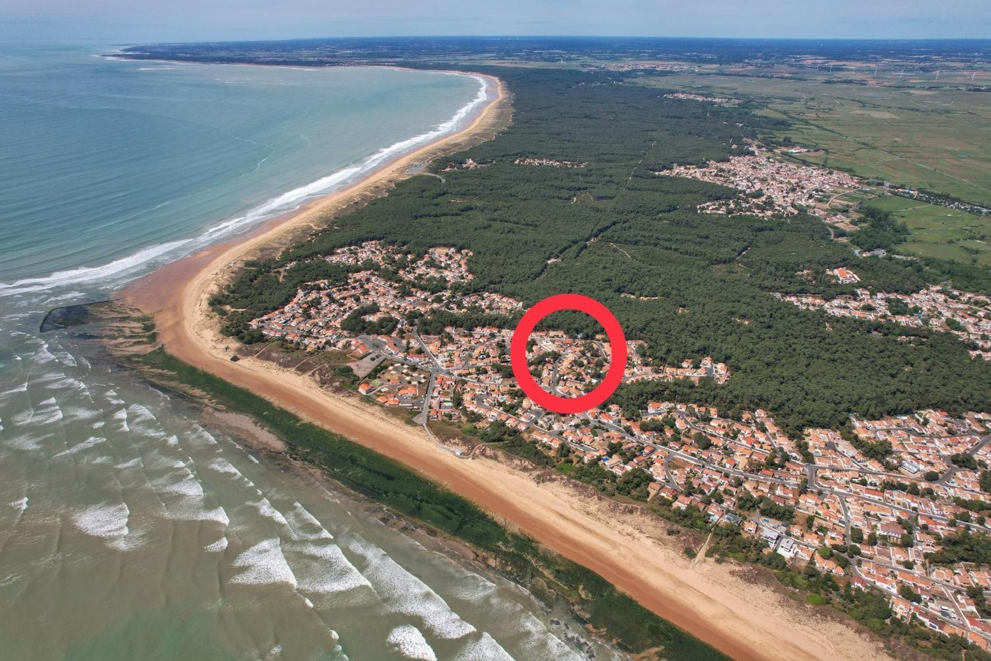 La White House, 8 Personnes/8 Velos + Free Parking La Tranche-sur-Mer Eksteriør billede